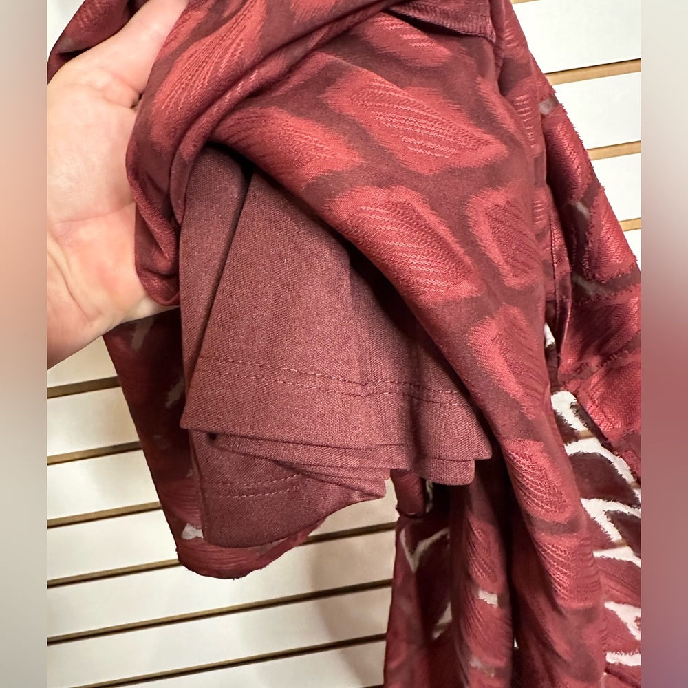 NWT B.O.G Agatha Merlot Slip Dress Size XS - Picture 8 of 9
